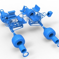 Monster truck base Version 3 Scale 1:25 - Thumbnail 19