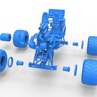 Monster truck base Version 3 Scale 1:25 - Thumbnail 21