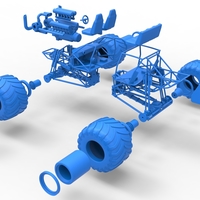 Monster truck base Version 3 Scale 1:25 - Thumbnail 24