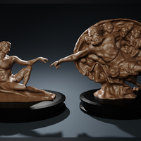 Low Poly Creation of Adam Statues - Thumbnail 2
