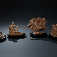 Pack of Michelangelos Low Poly Masterpieces - Thumbnail 1