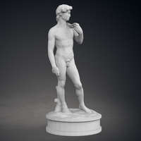 Pack of Michelangelos Low Poly Masterpieces - Thumbnail 7