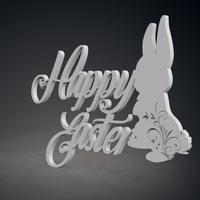 Happy Easter Sign - Thumbnail 3