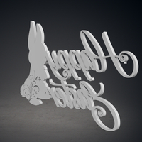 Happy Easter Sign - Thumbnail 6