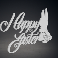 Happy Easter Sign - Thumbnail 7