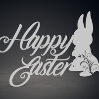 Happy Easter Sign - Thumbnail 8