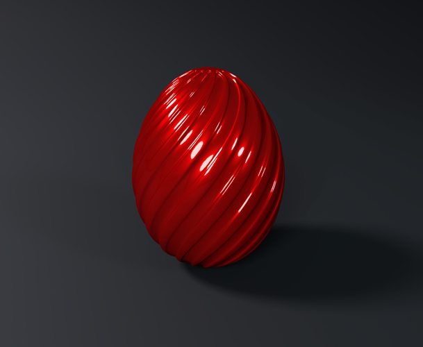 Egg Collection nr.1 - Waves 3D Print 549376