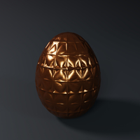 Small Egg Collection nr.6 - GoldenGoose 3D Printing 549381