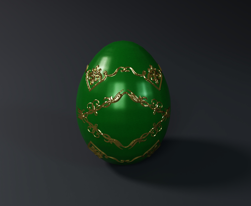 Egg Collection nr.8 - Royal Emerald