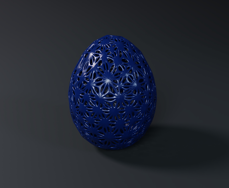 Egg Collection nr.9 - Blue Spiders