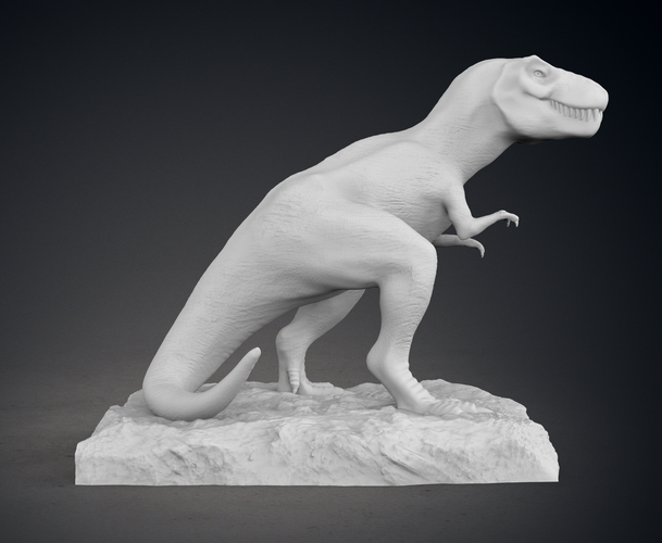 Tyrannosaurus Statue 3D Print 549399