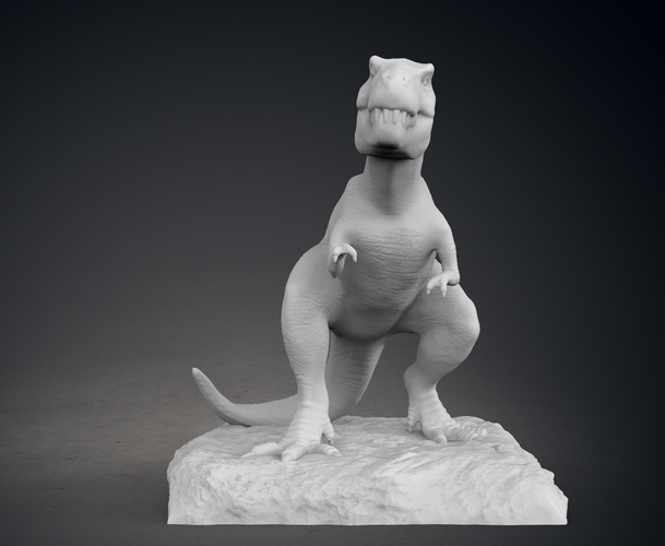 Tyrannosaurus Statue 3D Print 549401