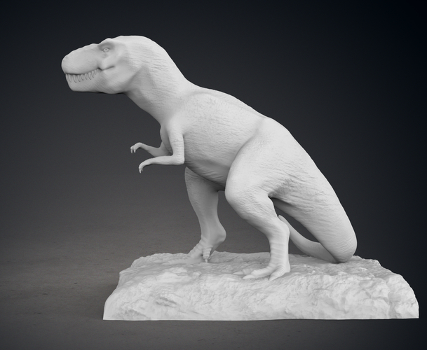 Tyrannosaurus Statue 3D Print 549403