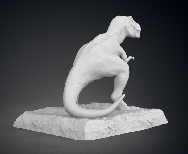 Tyrannosaurus Statue 3D Print 549406