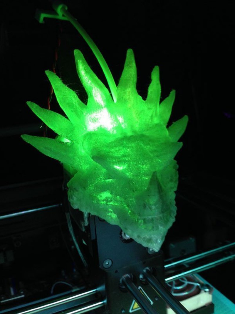 Dragon-Head Extruder Cover for Zortrax M200