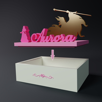 Small Disney Princess - Aurora Box 3D Printing 549502