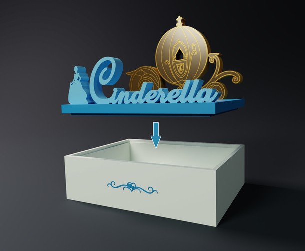 Disney Princess - Cinderella's Carriage Box