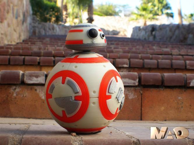 BB8 3D Print 54954