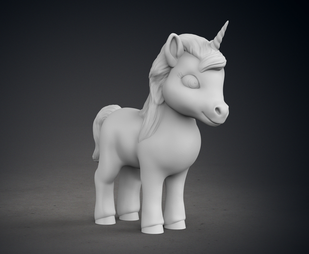 Cute Unicorn 3D Print 549582