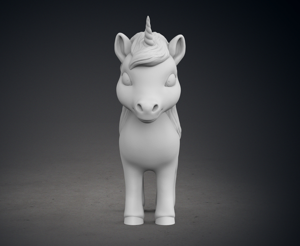 Cute Unicorn 3D Print 549583