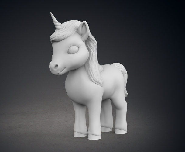 Cute Unicorn 3D Print 549584