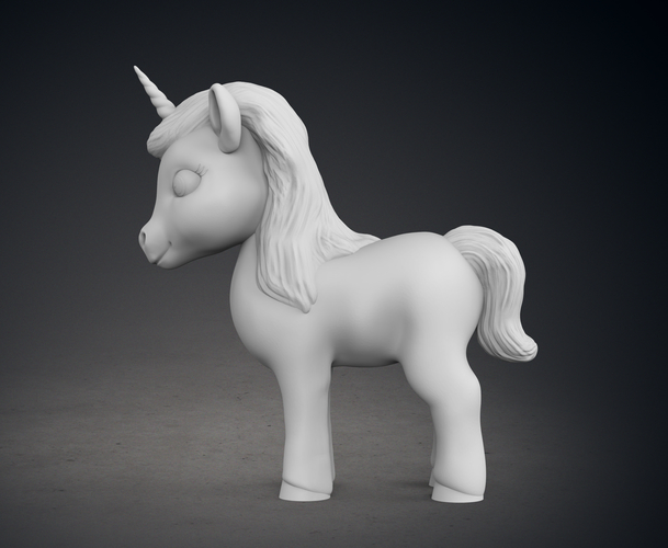 Cute Unicorn 3D Print 549585