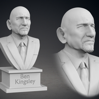 Ben Kinsgley Bust - Thumbnail 1