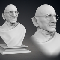 Ben Kingsley as Gandhi Bust - Thumbnail 1