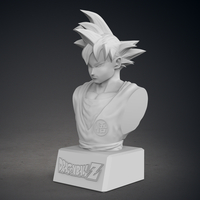 Son Goku Bust - Thumbnail 3