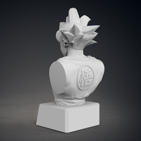Son Goku Bust - Thumbnail 5