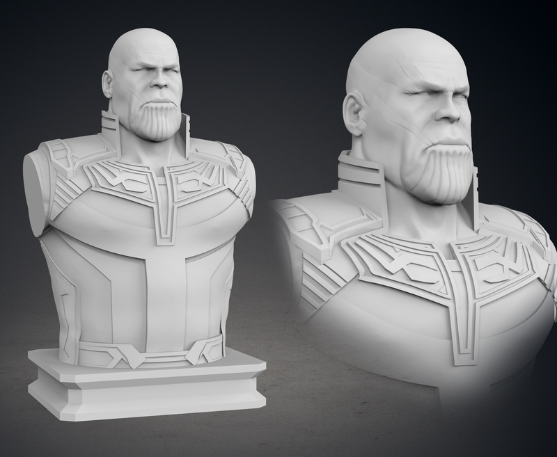 Thanos Bust