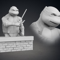 Small Raphael Bust 3D Printing 549677