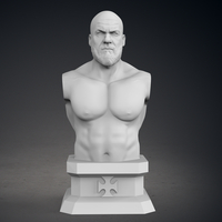 Triple H Bust - Current Version - Thumbnail 2