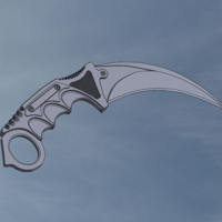 Karambit knife CSGO 3D print - Thumbnail 4