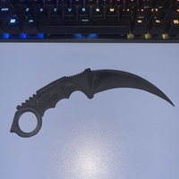Karambit knife CSGO 3D print - Thumbnail 6