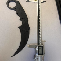 Karambit knife CSGO 3D print - Thumbnail 7