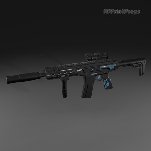 Kilo 141 Cerulean assault rifle 3D Print 549993