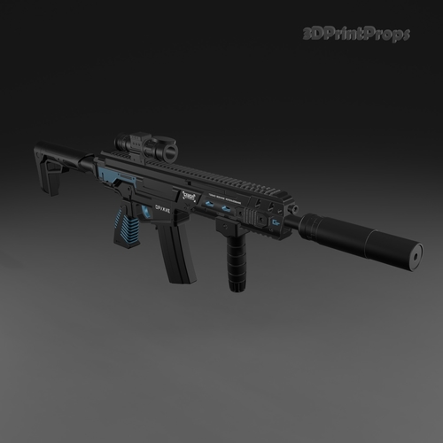 Kilo 141 Cerulean assault rifle 3D Print 549995