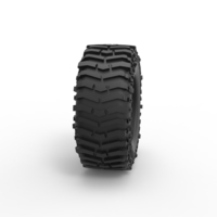 Offroad tire 131 Scale 1:25 - Thumbnail 3