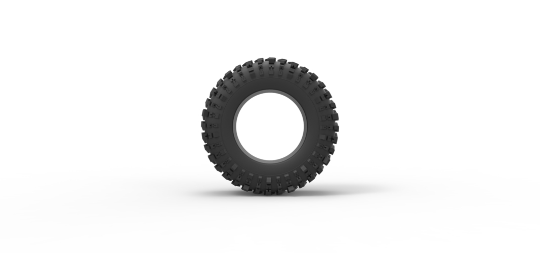 Offroad tire 131 Scale 1:25 3D Print 550043