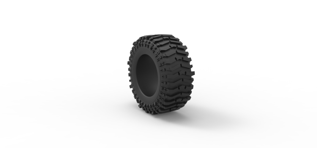 Offroad tire 131 Scale 1:25 3D Print 550046