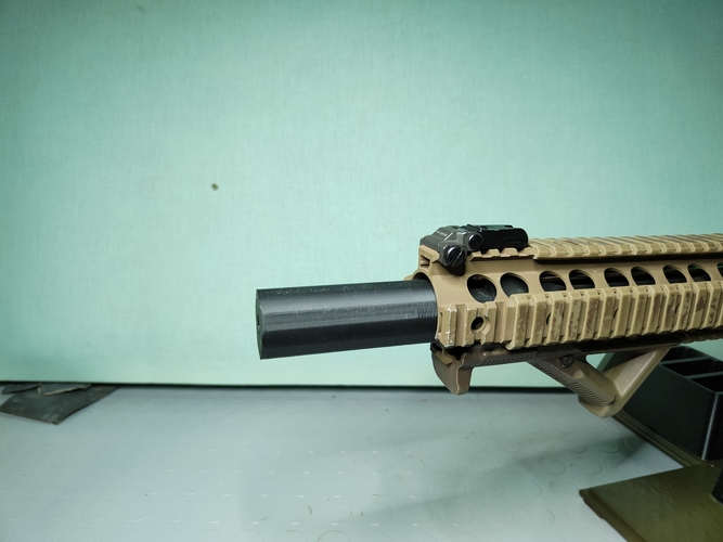 AIRSOFT SILENCER COTTON MOD. 3D Print 550072