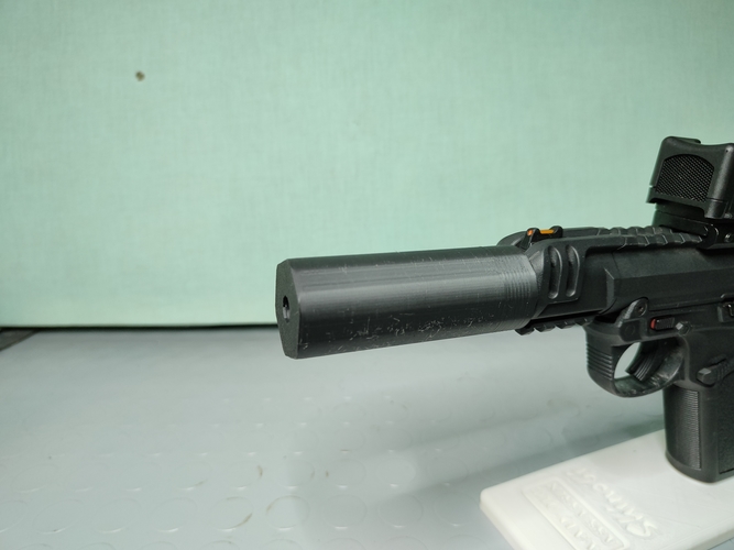 AIRSOFT SILENCER COTTON MOD. 3D Print 550073