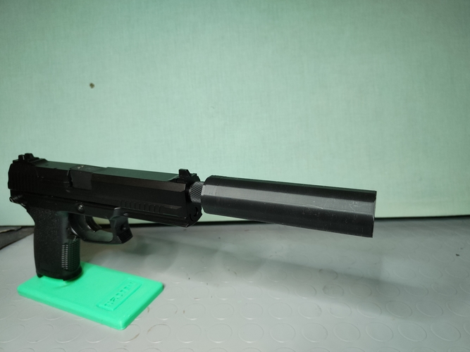 AIRSOFT SILENCER COTTON MOD. 3D Print 550074