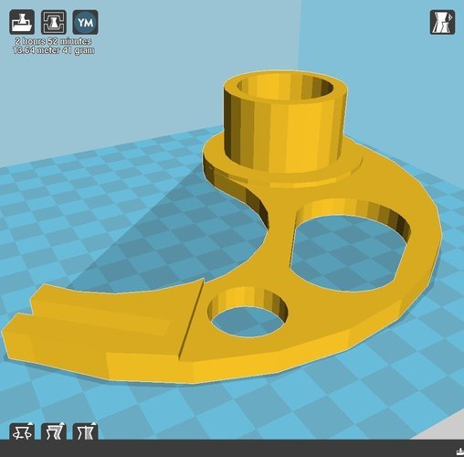 roll support prusaI3 3D Print 55039
