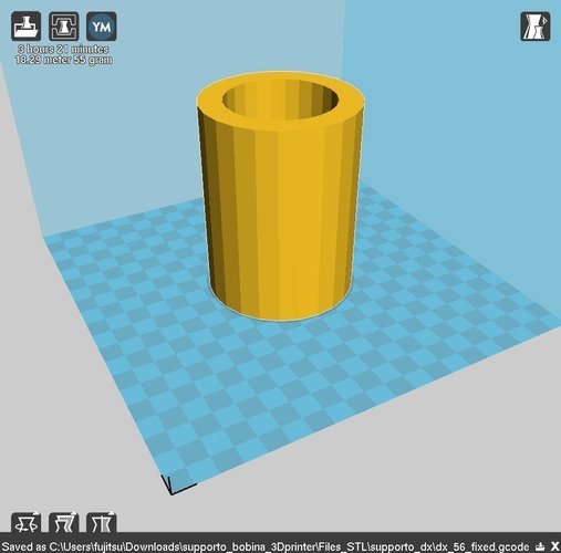 roll support prusaI3 3D Print 55042