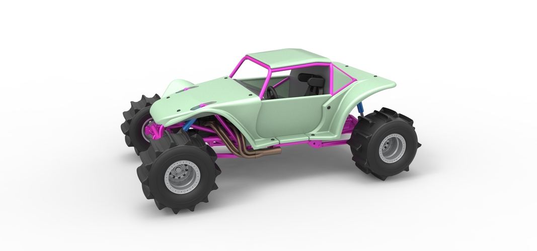 Formula Off Road Version 2 Scale 1:25 3D Print 550591