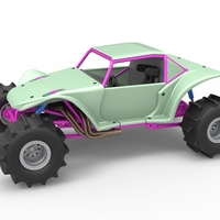 Small Formula Off Road Version 2 Scale 1:25 3D Printing 550591