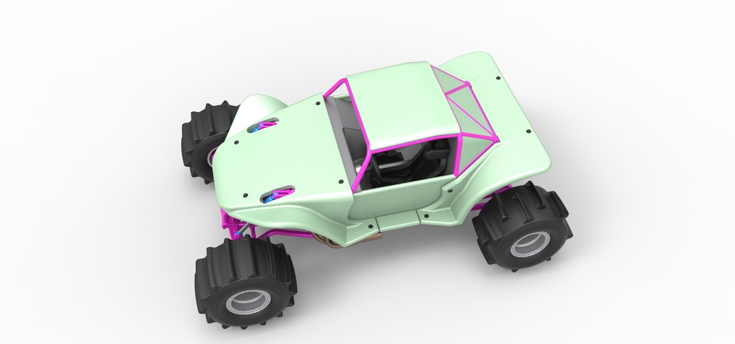 Formula Off Road Version 2 Scale 1:25 3D Print 550594