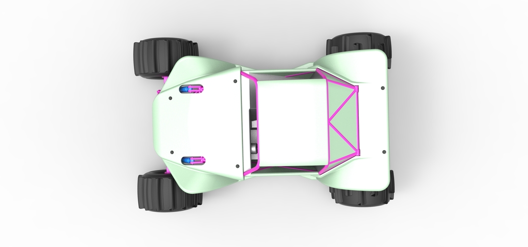 Formula Off Road Version 2 Scale 1:25 3D Print 550601